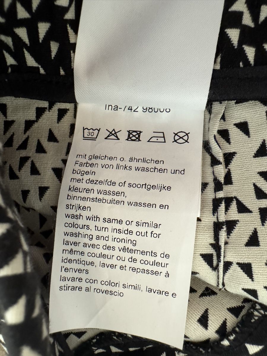Pantaloni: Stehmann leichte Hose Gr. 36 / S weiss schwarz – Usato da Fislisbach venduto da KolibriSecondhand 7