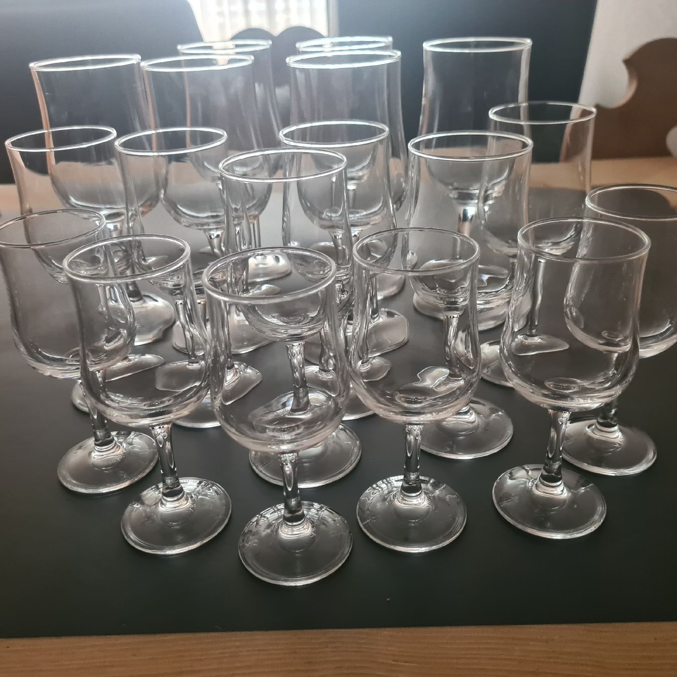 Gläser: Rot- Weiss- Schnaps Gläser Set  a' 6 Stück – Gebraucht aus Steinen von turbogeiss99 5
