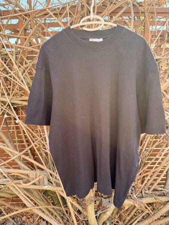 T-shirt noir Zara, taille L!