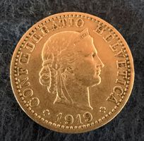 20 centimes Suisse de 1919, voir photos