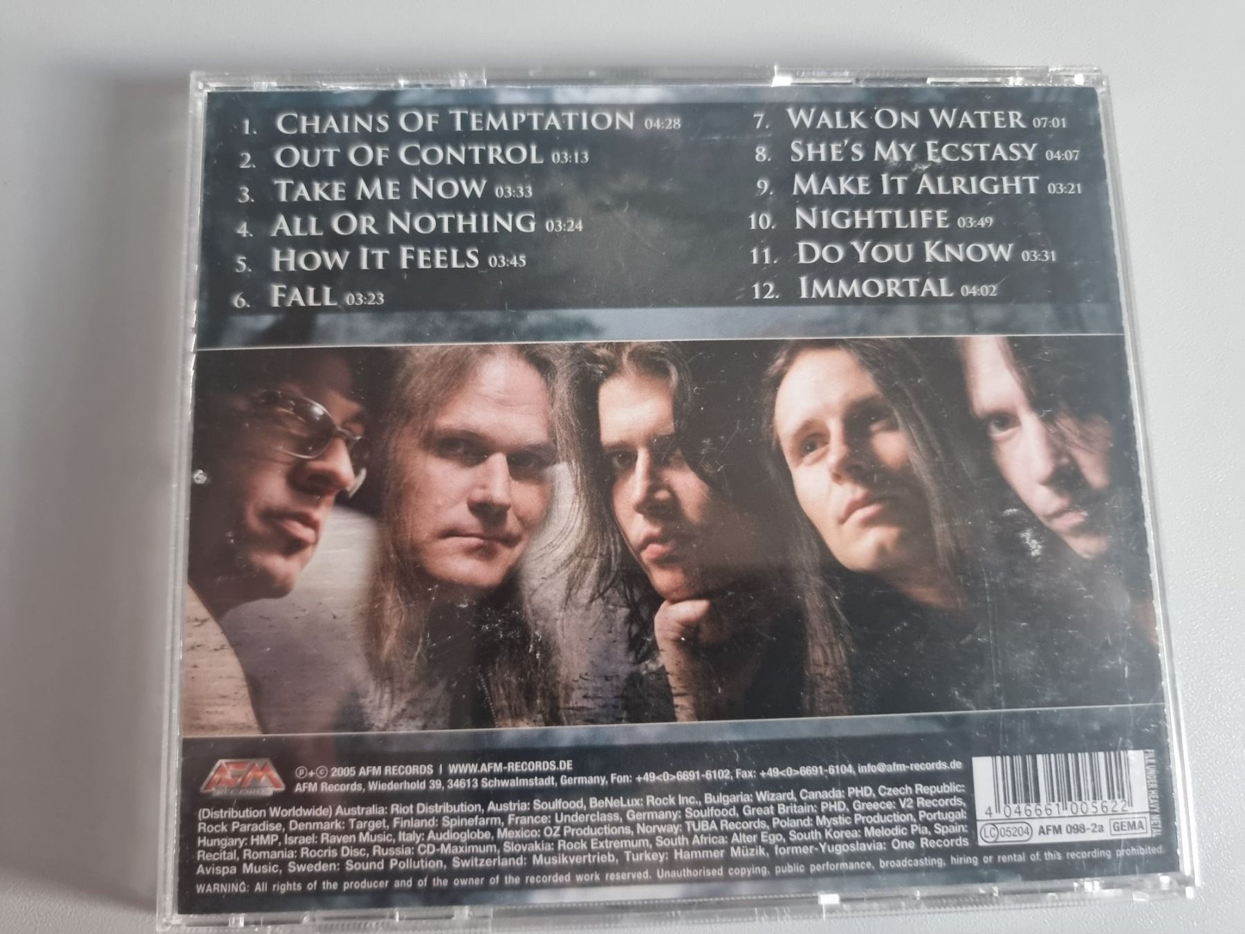 CDs: CD Shakra - Fall, Schweizer Hardrock Band, Rarität – Gebraucht aus Schaffhausen von Kellerrassel 1