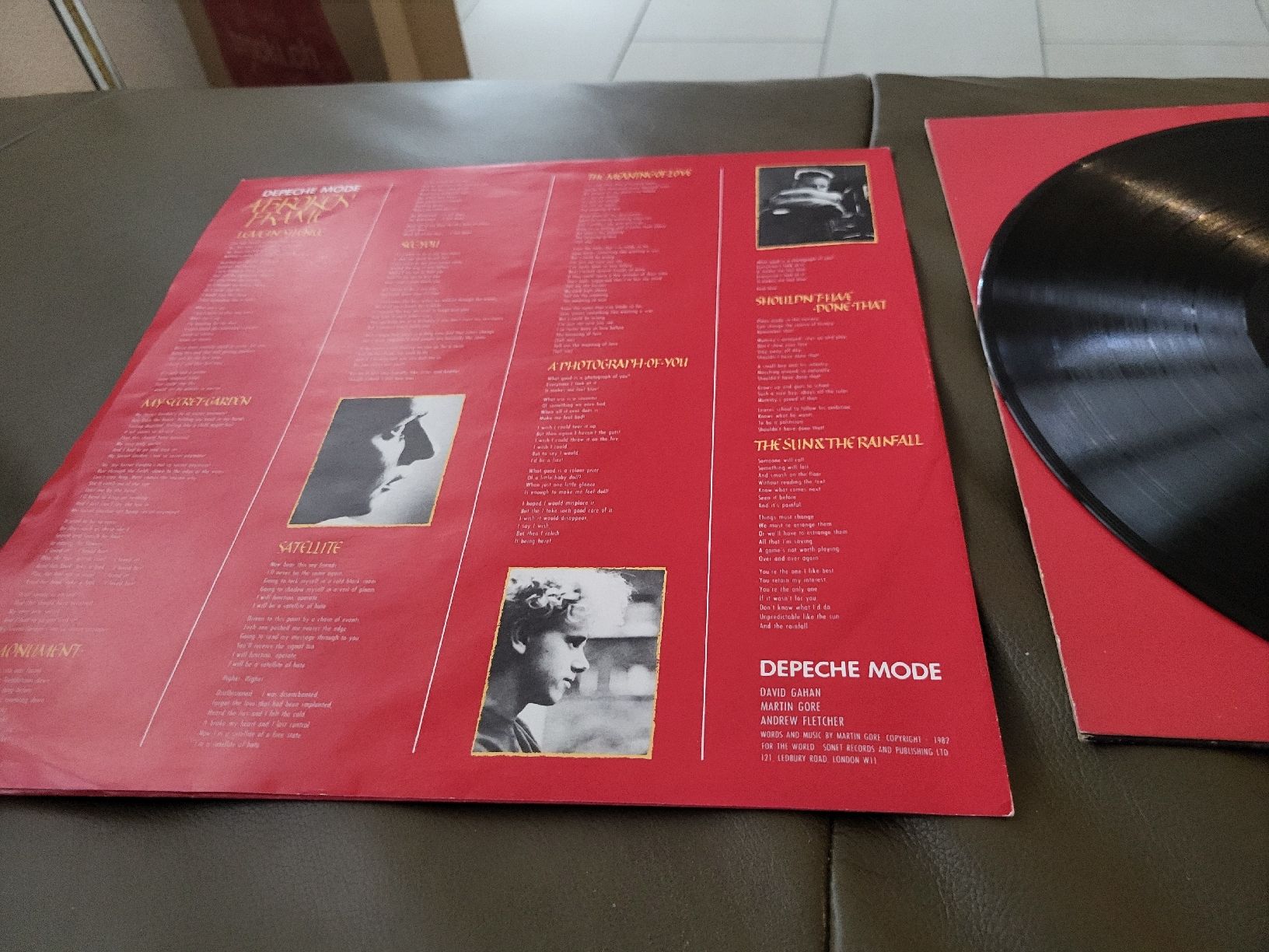 Schallplatten: Depeche Mode A Broken Frame Vinyl LP 1982 – Gebraucht aus nunningen von mic_88k2 3