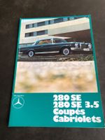 Prospekt Cabriolet/Coupe MB 280 SE