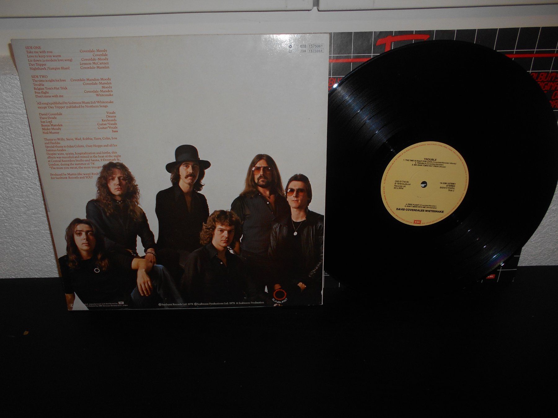 Dischi in vinile: Whitesnake – Trouble / 1978 – Usato da Aarberg venduto da witchhunter01 1