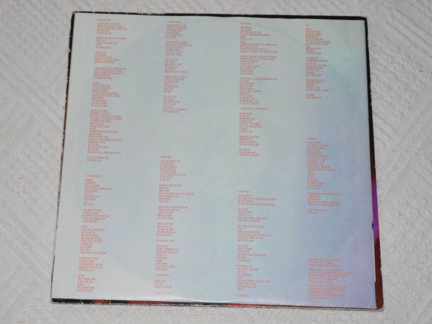 Dischi in vinile: LP The Cure - Pornography – Usato da Boll venduto da Theodora15 3