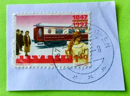 Nr.912 mit Stempelt Spanisch-Brötli-Bahn   