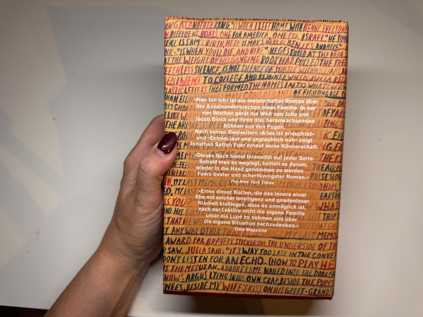 Libri: ROMAN: Jonathan Safran Foer, Hier bin ich – Usato da Grosswangen venduto da Deutsche_Romane 9