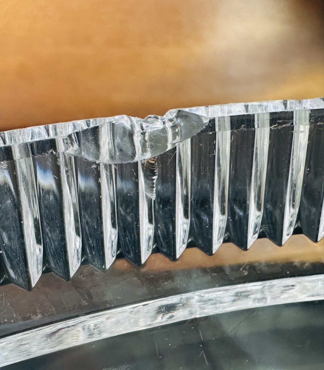 Schalen: Kristall Schale, Durchmesser ca. 21cm, Höhe ca. 8cm – Gebraucht aus Menziken von cla_8qfq 3