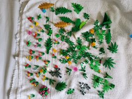 Lego viele verschiedene Blumen und Pflanzen teile 110 Stücke