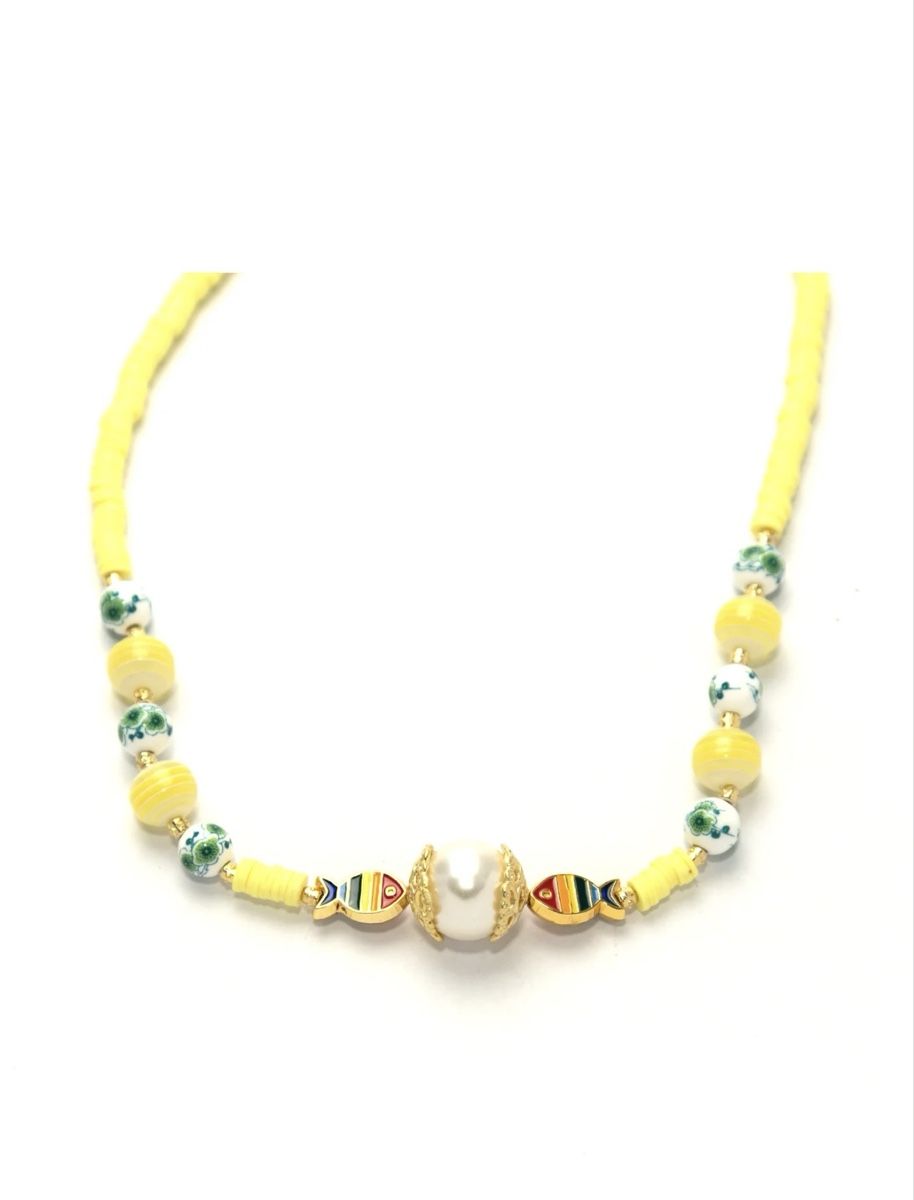 Catenine: Yellow Necklace – Nuovo e nell'imballaggio originale da Adliswil venduto da sed_tn96