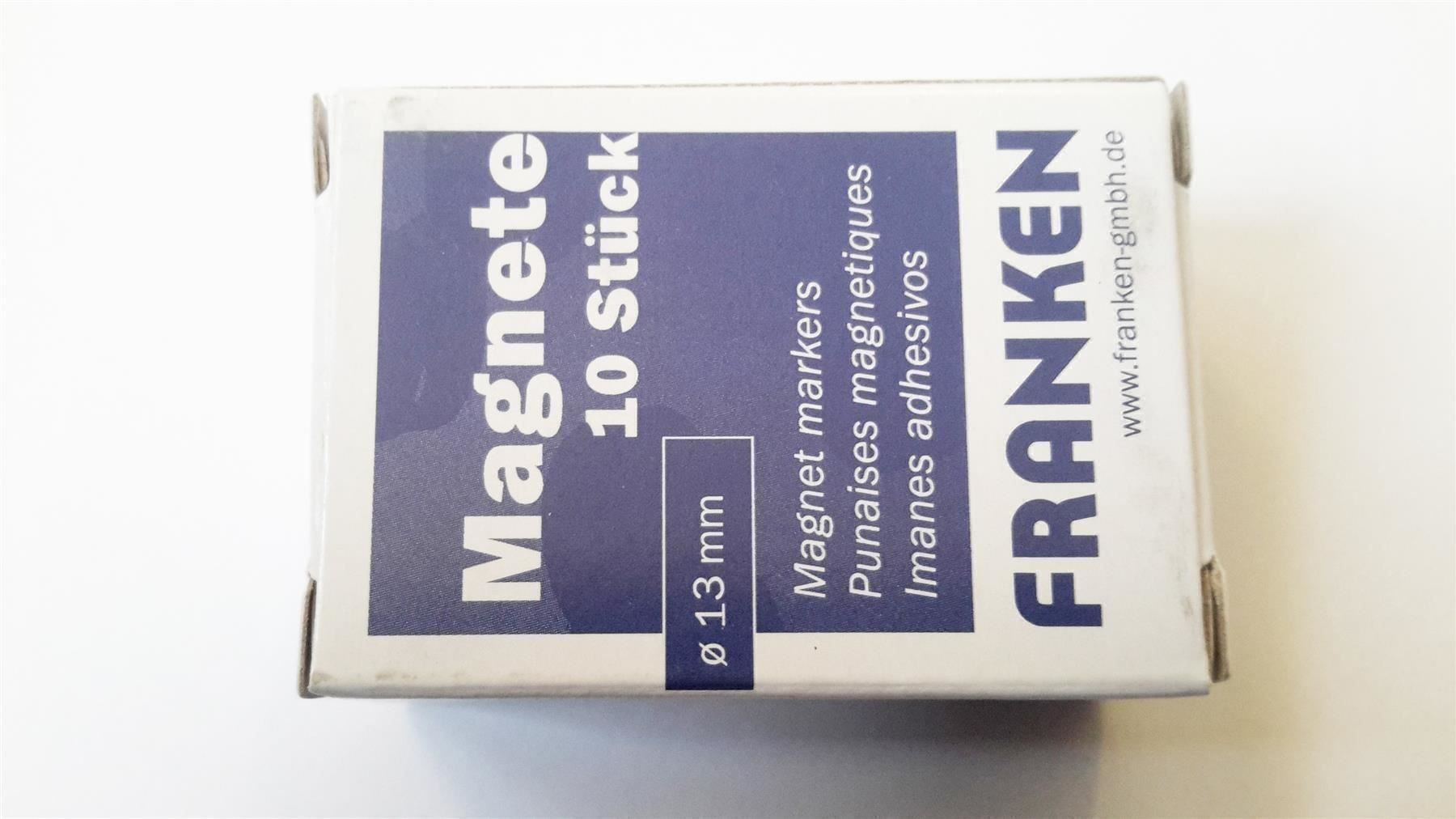 Magnete: Magnete 10 Stück, 13 mm, weiss – Neu und originalverpackt aus St. Gallen von cointec 4