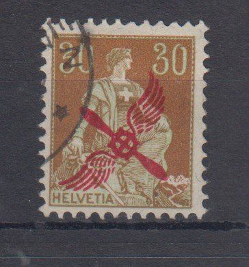 Alle Briefmarken: Poste aérienne n° 1 oblitéré 2000.-- – Gebraucht aus Boécourt von Denteles66