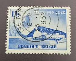 Belgien 1939 alte briefmarke