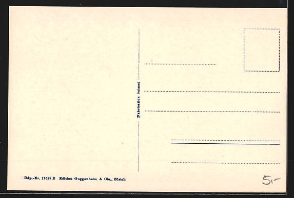 Cartoline postali: Erlenbach /ZH, Strassenpartie mit Wohnh – Usato da Berlin venduto da bartko-reher 1