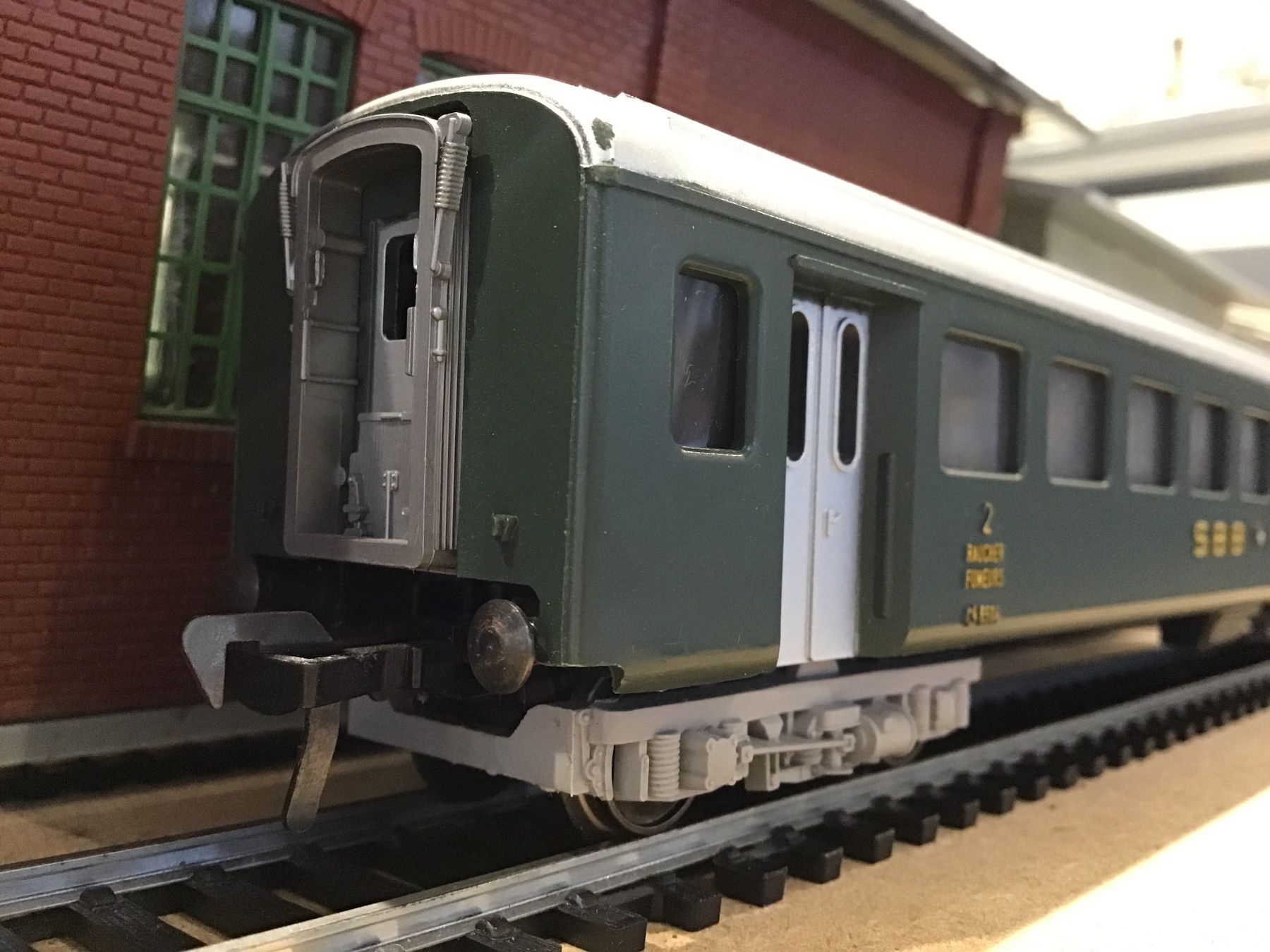 Fleischmann Modellini di ferrovie: SBB FFS Wagen - FLEISCHMANN H0 – Usato da Männedorf venduto da Spezial-Modelle 1