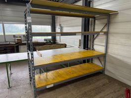657 Paletten - Schwerlastregal aus Liquidation