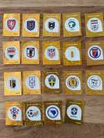 19 Panini Glitzersticker Wappen WM 2026