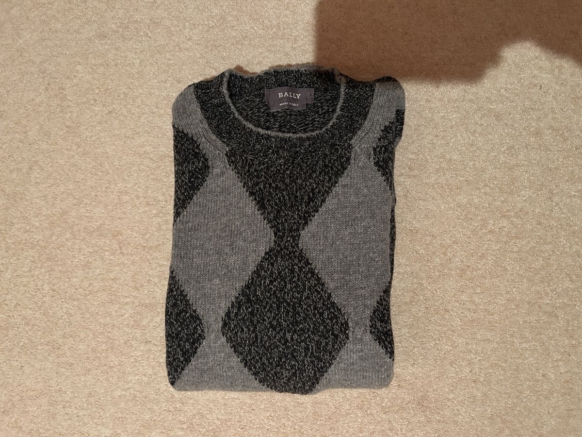 Bally Maglioni & Felpe: BALLY Pullover Jacquard-Muster 100% Wolle – Nuovo (secondo la descrizione) da Zürich venduto da sop_82jx
