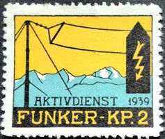 Soldatenmarke 2.WK, Funker Kp 2, Wi Fk 20