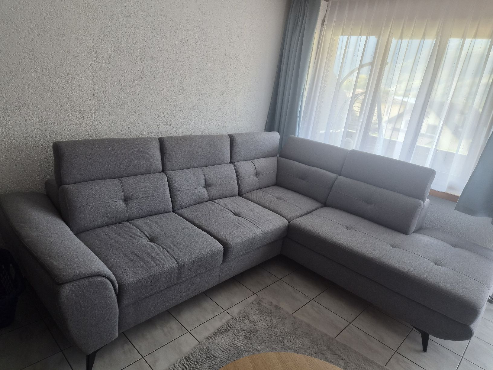 Conforama Divani: Ecksofa mit Schlaffunktion und Garantie – Nuovo (secondo la descrizione) da Rothrist venduto da Nanua24 1