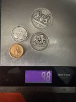 Medaillen Sammlung Gottfried Bärtschi 4 Stk. Silber