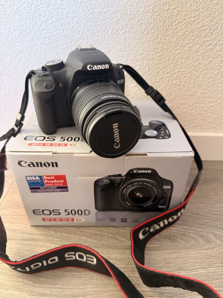 Canon Fotocamera: Canon EOS 500D Spiegelreflexkamera und Schutzfilter – Usato da Ballwil venduto da risingsun02