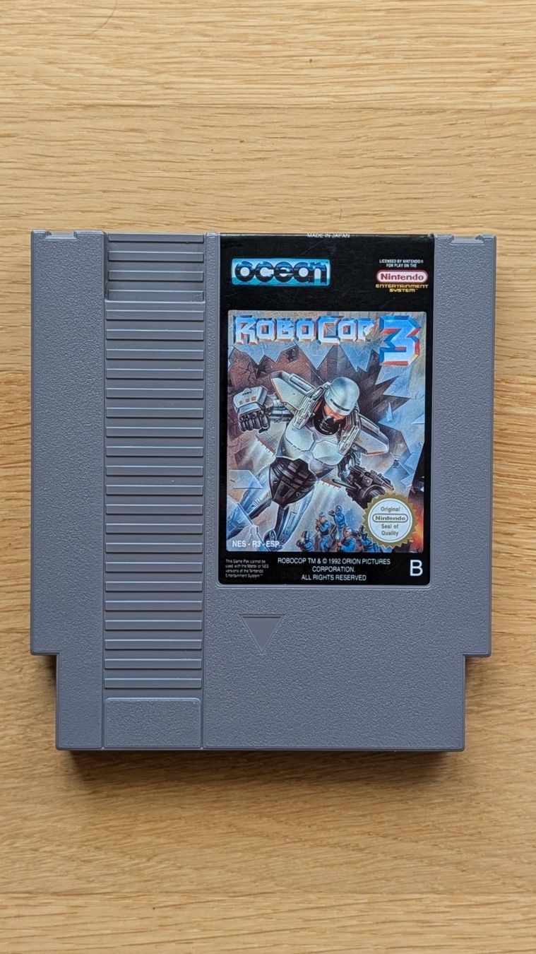 Nintendo Giochi: Robocop 3 (NES, PAL) – Usato da Luzern venduto da Gwanun 1