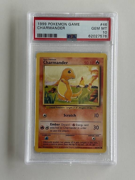 Sammelbilder & Trading cards: Pokemon Base Set 1999 Charmander PSA 10 GEM MINT – Gebraucht aus Locarno von RicardoFuentes