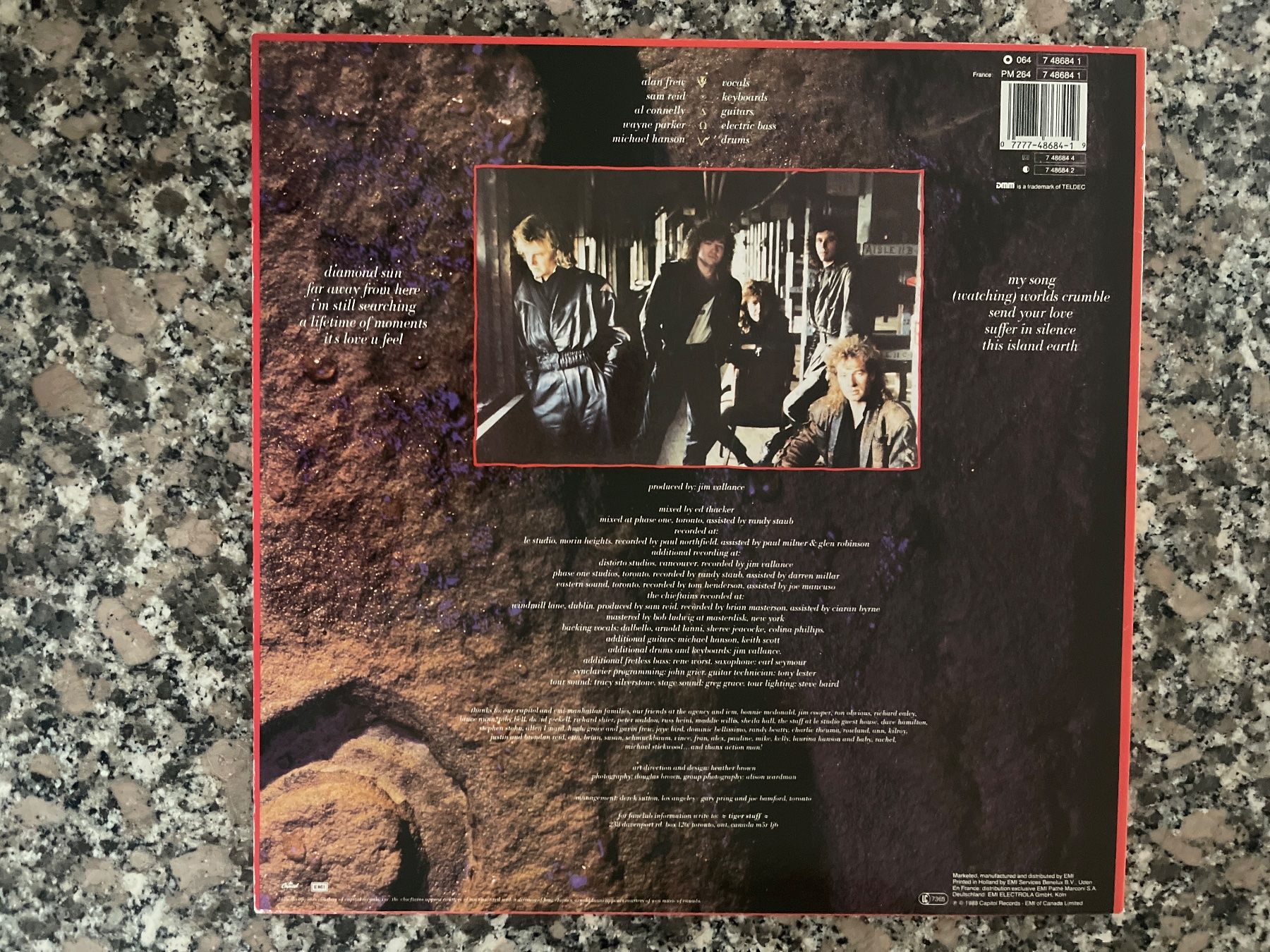 Dischi in vinile: S1837/Glass Tiger - Diamond Sun – Usato da Frutigen venduto da Philippe_jsp 1