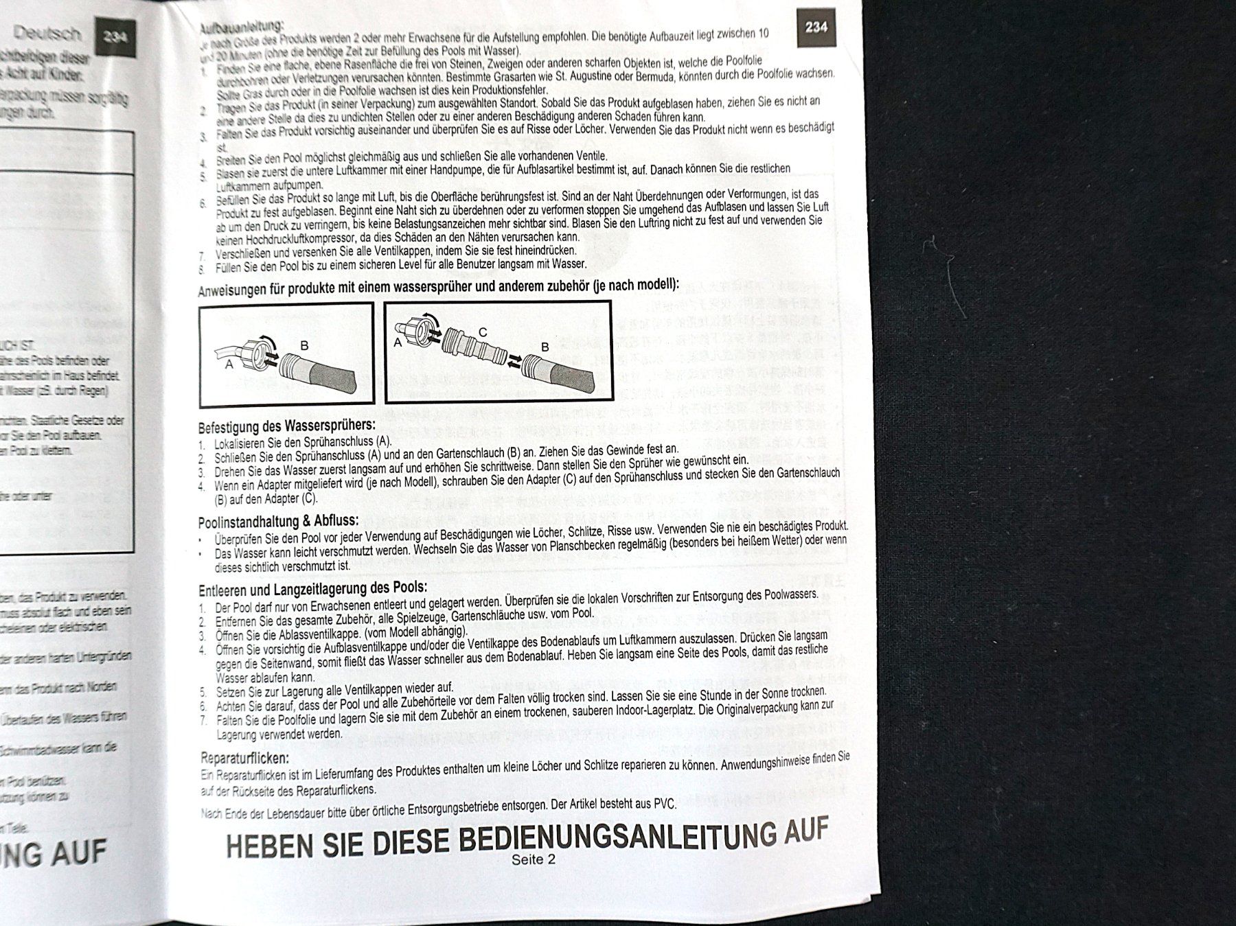 Intex Schwimmbad: Kinderpool Intex – Gebraucht aus Pratteln von Restwert_Pratteln 3