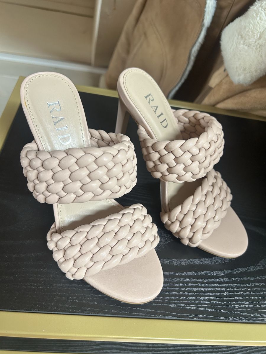 Scarpe da donna: Hohe Raid Sandalen, hellrosa Grösse 4 / EU 35 – Usato da Horgen venduto da schalina19