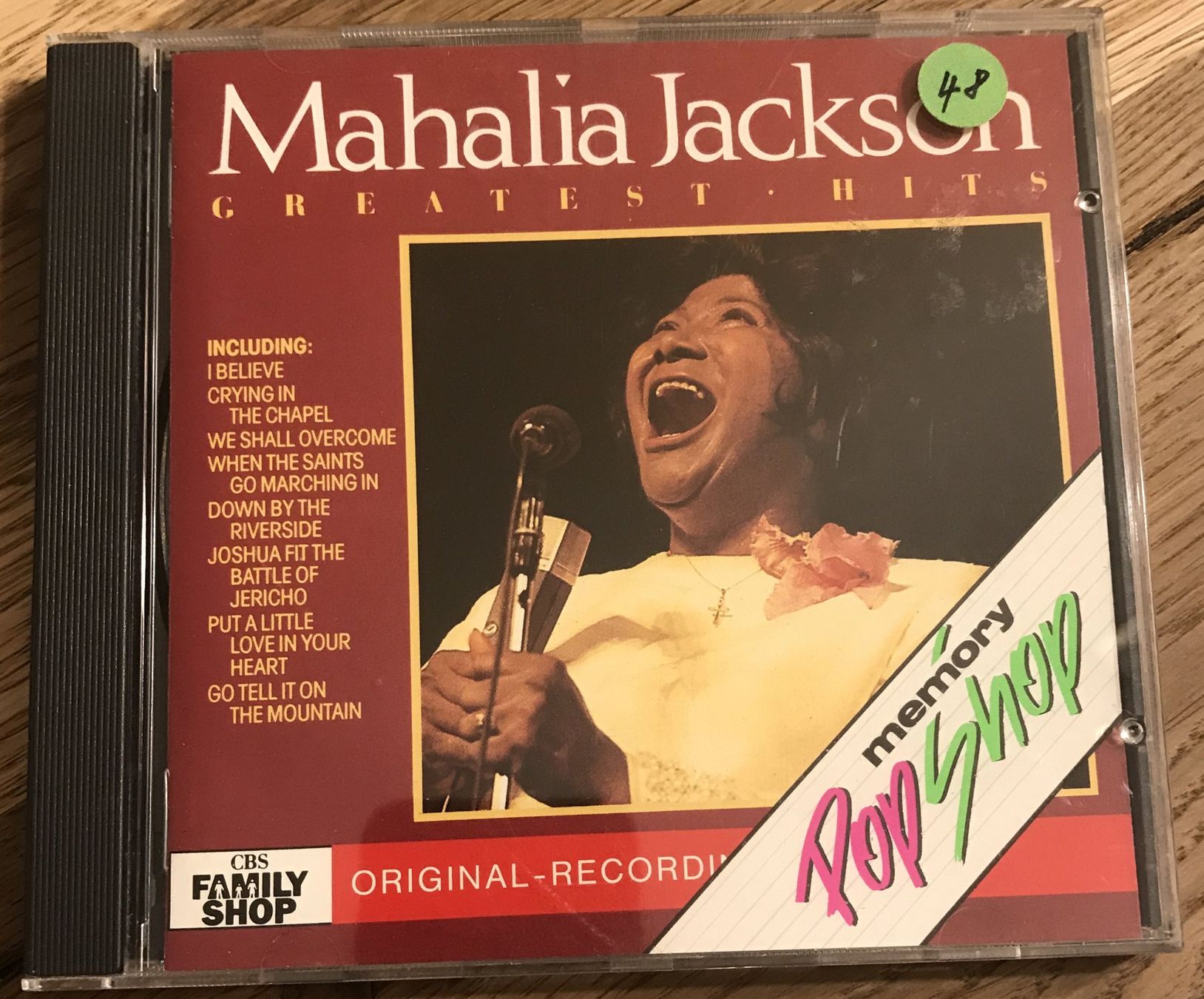 CD: CD- Mahalia Jackson - Greatest Hits – Usato da Guntershausen venduto da Gloominati