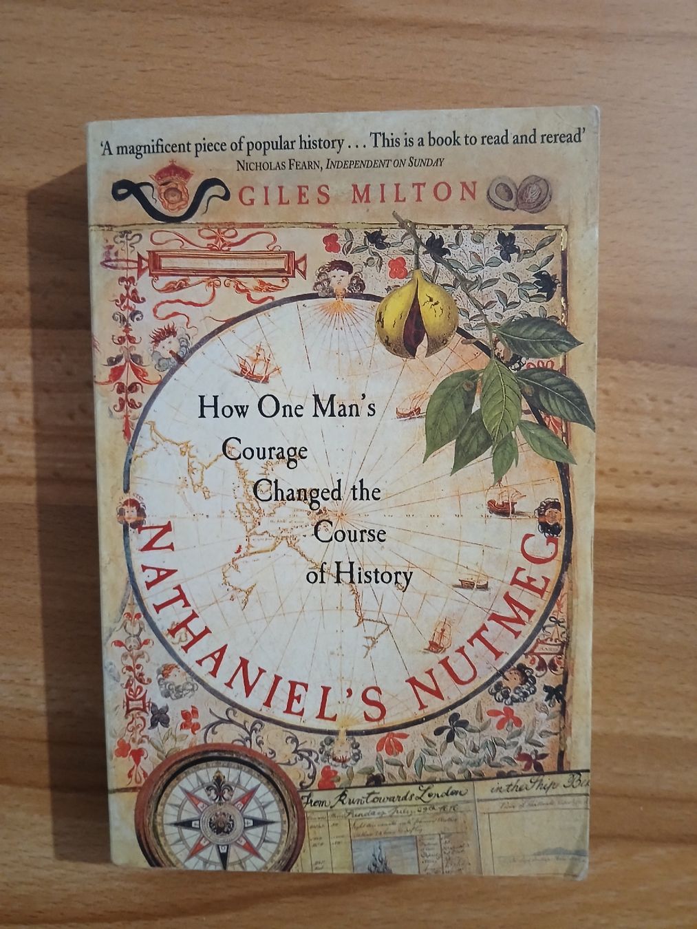 Libri: Livre Nathaniel's Nutmeg par Giles Milton – Usato da Le Sentier venduto da arc_2thy