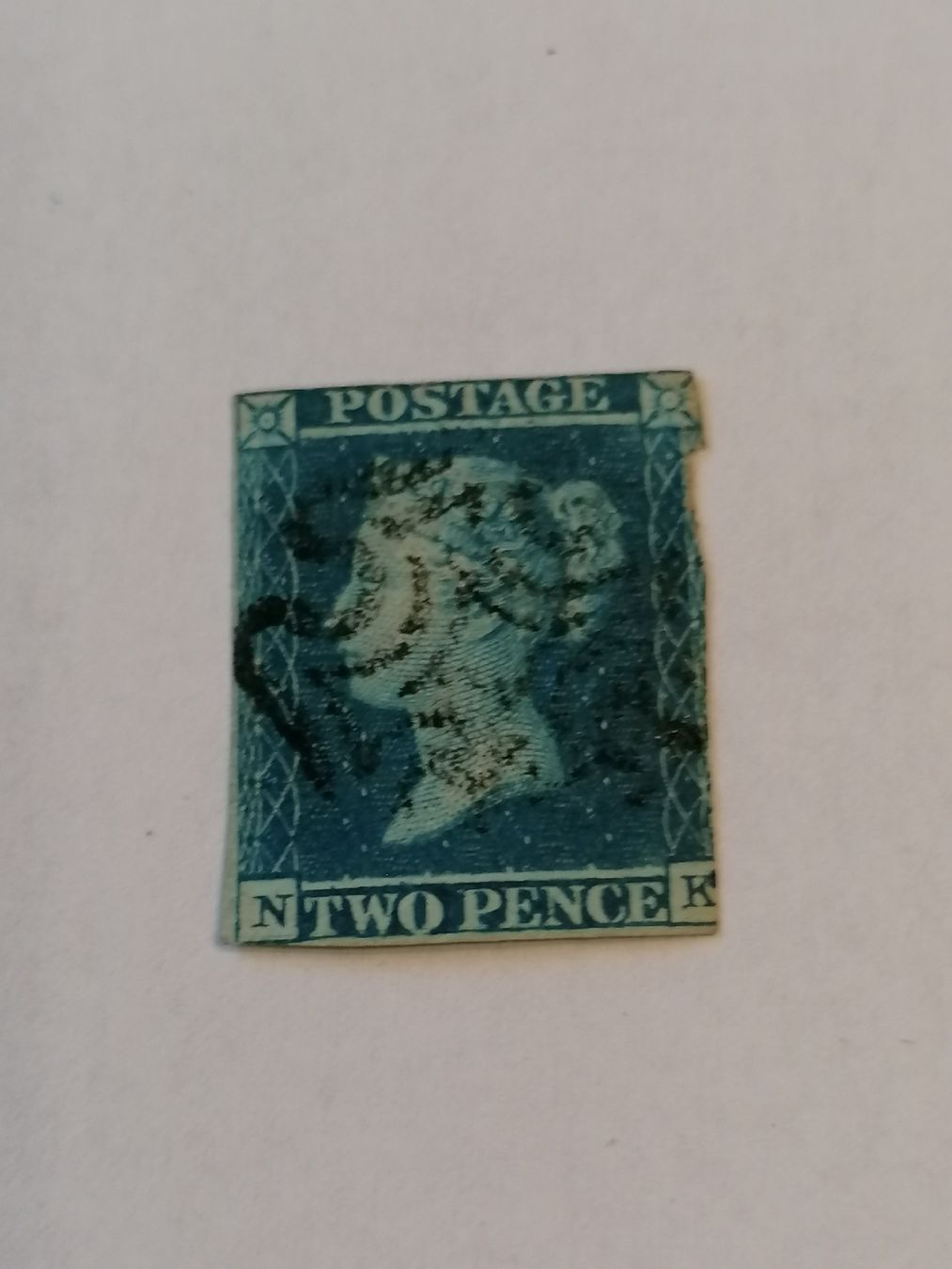 Tous les timbres: Two pence blue 1841, Platte 3 – D'occasion à Happerswil par tschergi