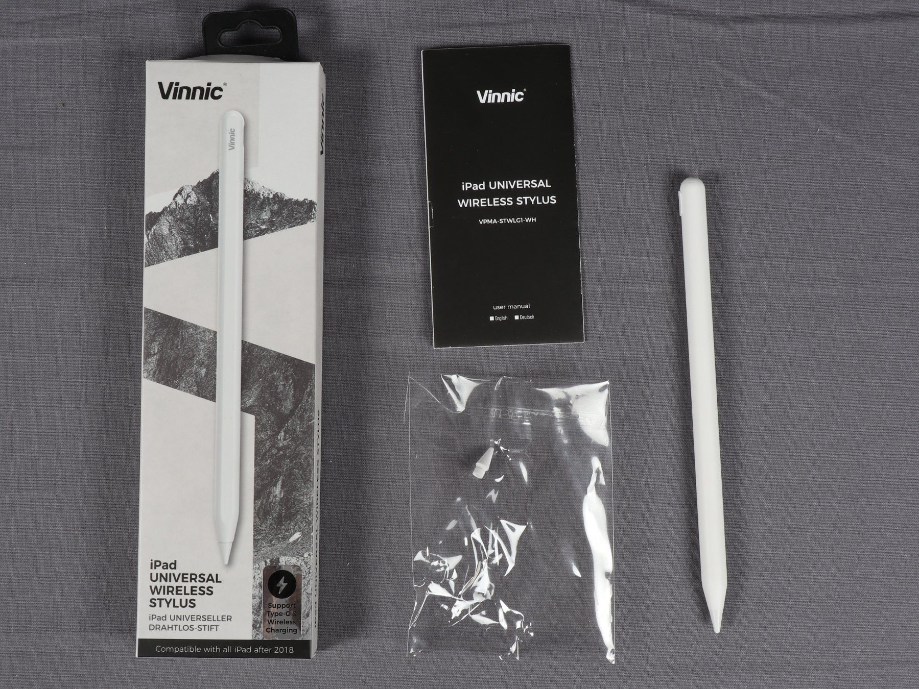 Stifte & Marker: VINNIC iPad Universal Wireless Stylus – Neu (gemäss Beschreibung) aus Steinen von Restwert_Steinen