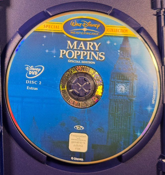 Alle DVDs: 1 DVD  & 1 CD DISC  MARY POPPINS - SPECIAL EDITION – Gebraucht aus Wisen von gigisna 3