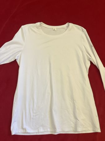 Langarmshirt weiss Alo Grösse L neu