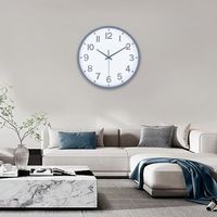 Lautlos Wanduhr 20 cm