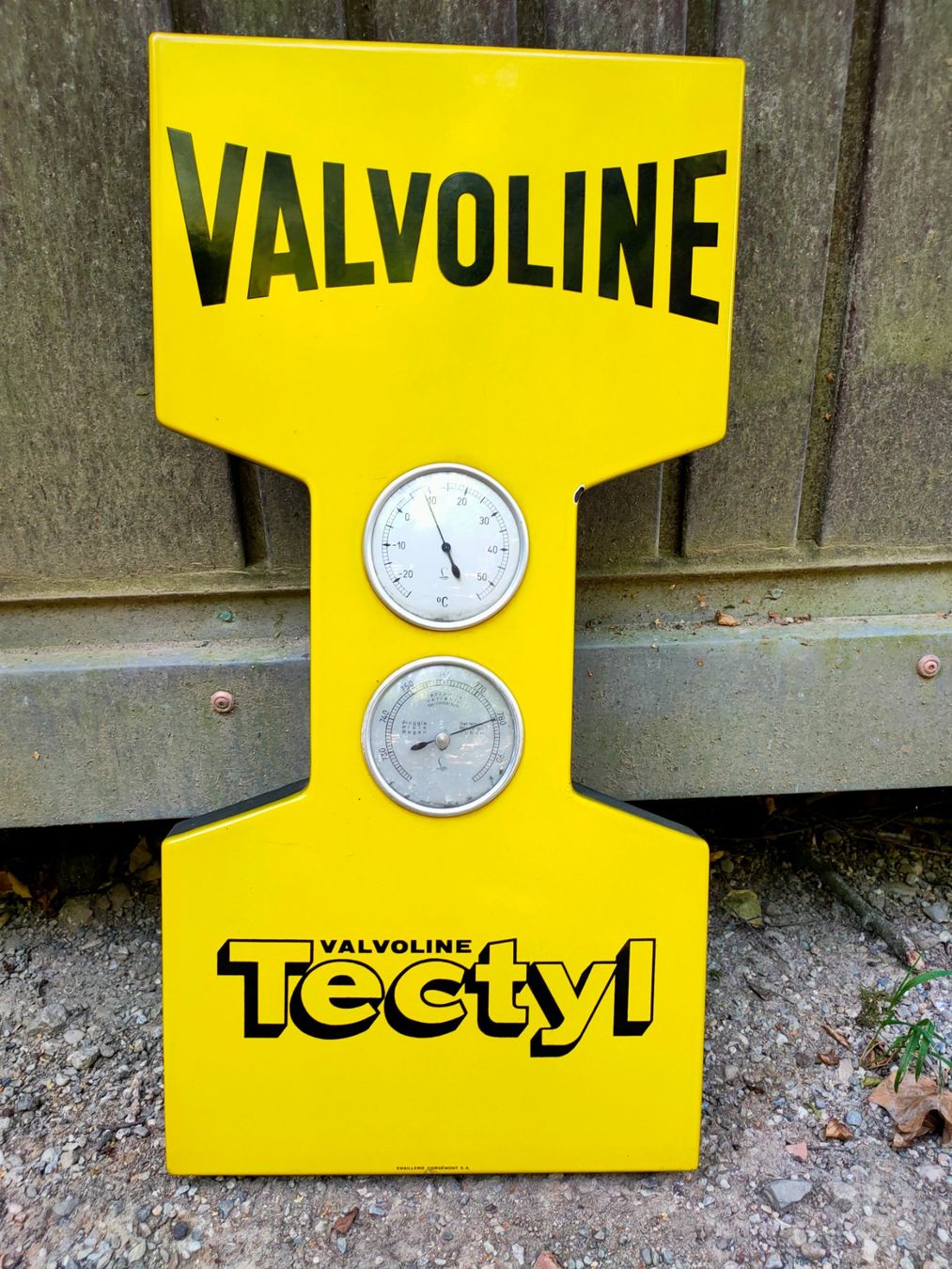 Insegne: Plaque émaillée valvoline – Usato da Bretonnières venduto da Minigab