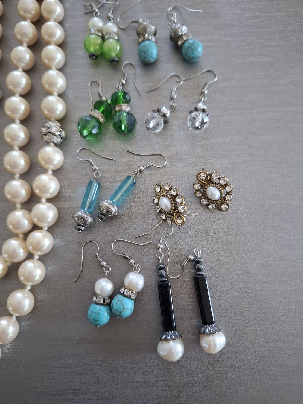 Altri gioielli: Lot mit Modeschmuck: Ketten, Ohrhänger – Usato da Hurden venduto da Quadrille76 3