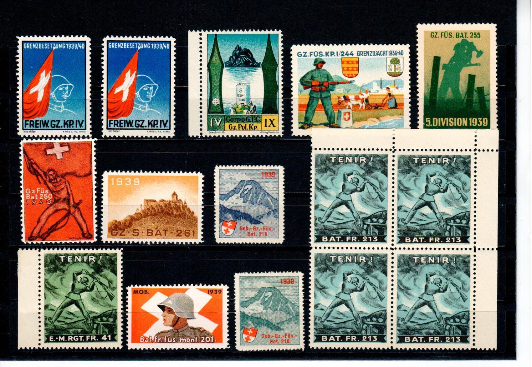 Tutti i francobolli: Soldatenmarken – Usato da Wolhusen venduto da Curver9