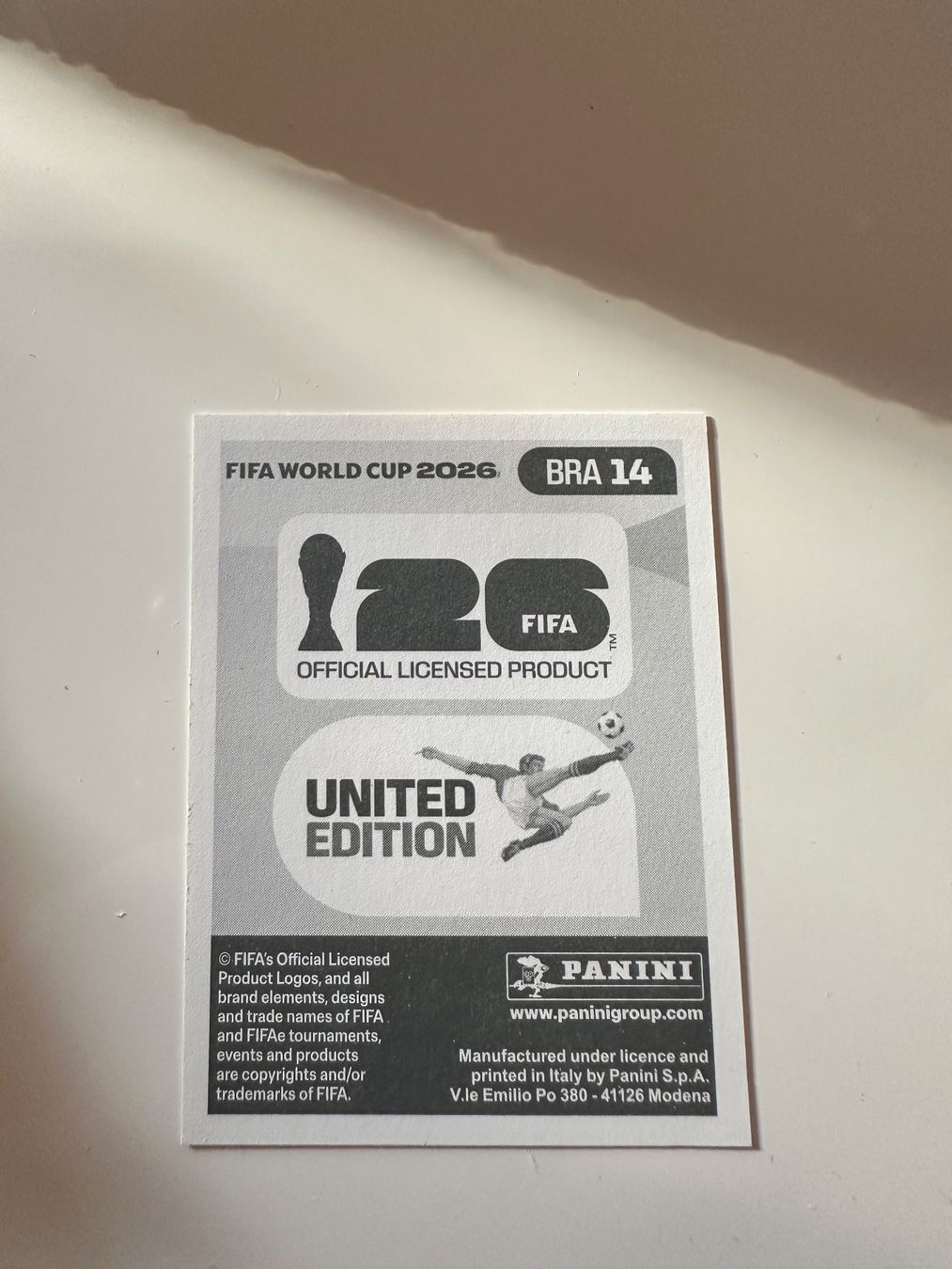Panini Carte collezionabili: PANINI VINICIUS JUNIOR BRA 14 BRESIL – Usato da Payerne venduto da mike_lth 1