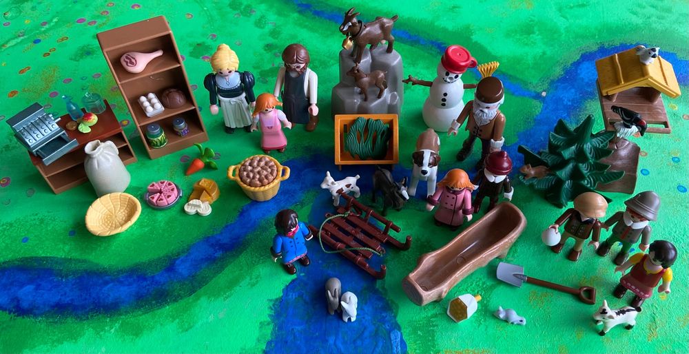 Playmobil Heidi 70257 Kaufladen + 70260 Advent Calendar Kaufen auf
