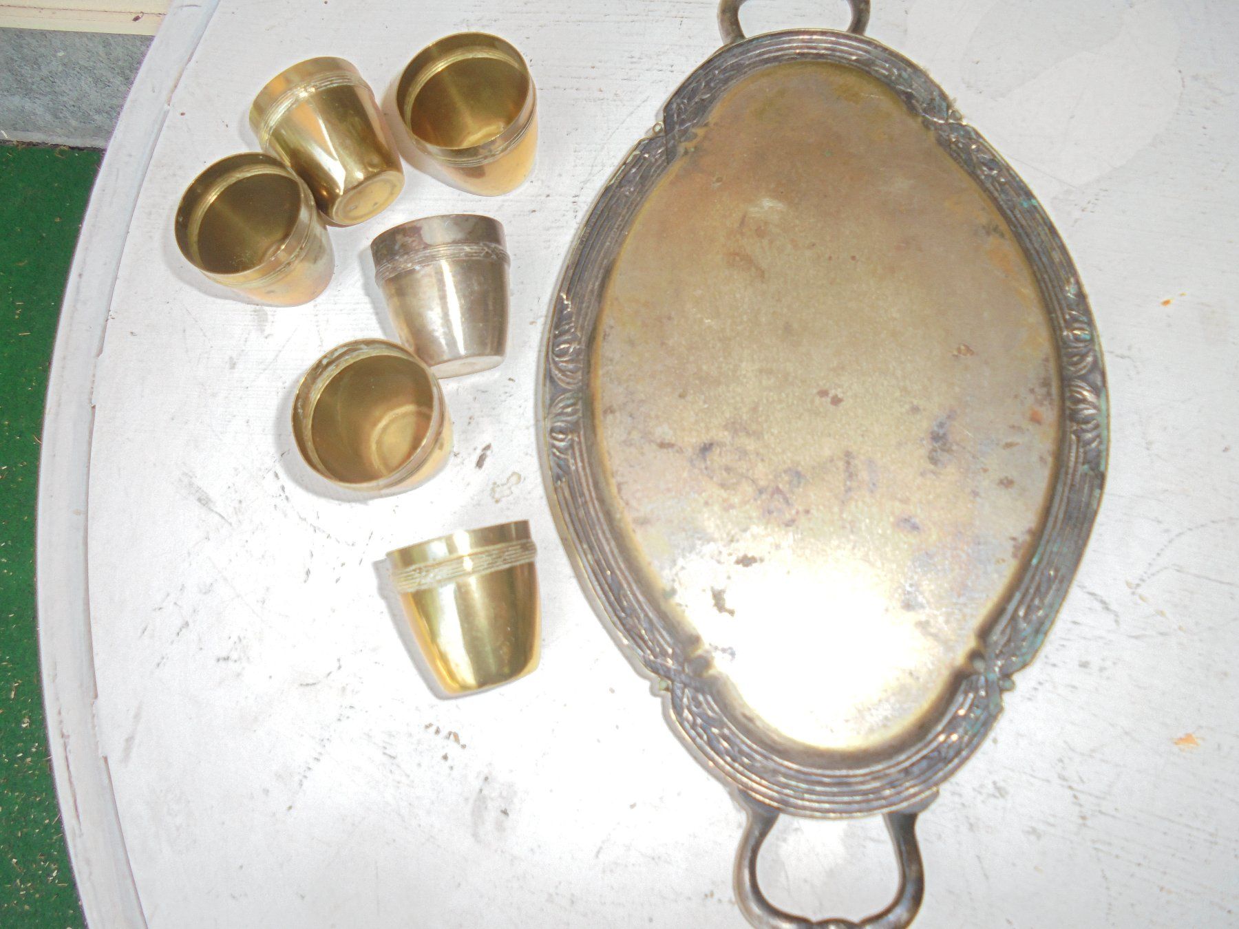 Set di piatti: Antikes Liqeur-Set ca. 1940 – Usato da Camorino venduto da Hunpete 5