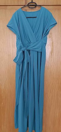 Kleid lang türkis Gr. M 38/40