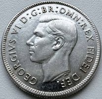 Australien Florin 1951 Jubiläum – Silber