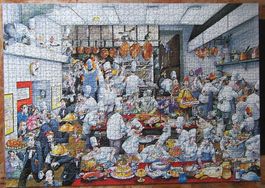 Comic-Puzzle von Blachon 1500T: BON APPETIT!