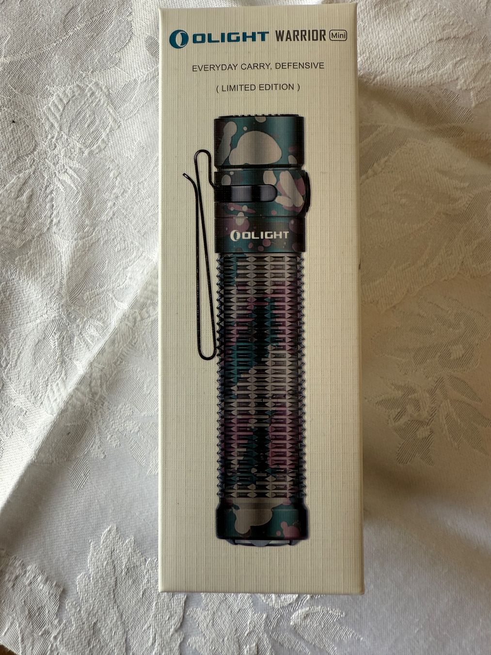 Olight Lampade: Olight Warrior Mini Everyday carry Defensive limited edition – Nuovo e nell'imballaggio originale da Worblaufen venduto da Sissi10
