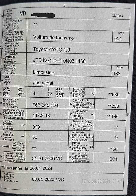 Toyota Automobili: Toyota Aygo 1.0 – Usato da Chavannes-Renens venduto da 717_qxv9 4