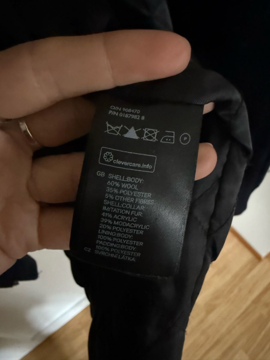 H&M Mäntel: Dunkelblauer Mantel H&M Wolle New – Neu (gemäss Beschreibung) aus Walenstadt von nad_dm9g 4